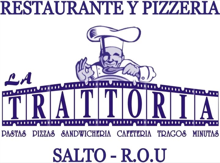 Logo de La Trattoria: restaurante y pizzería, Salto
